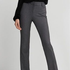 Express Mid Rise Barely Boot Columnist Pant